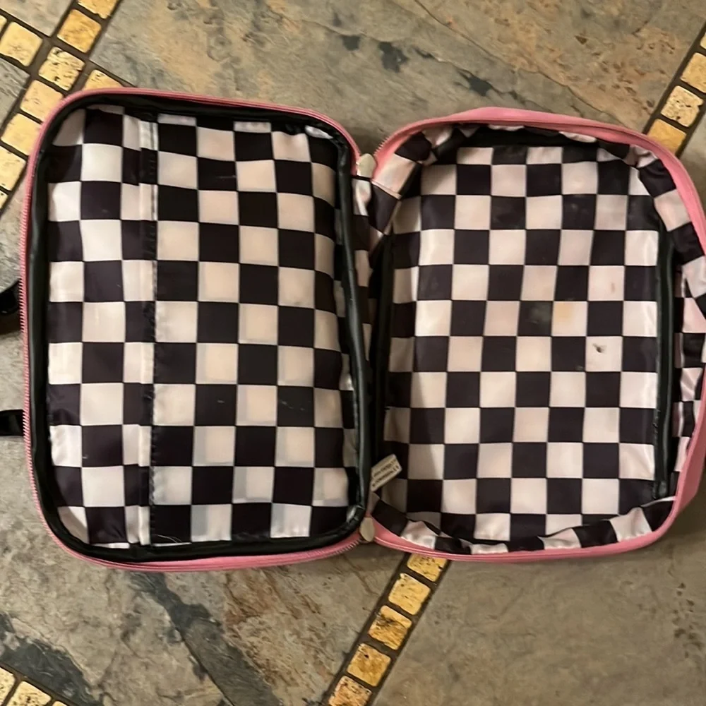 Bloomingdales Pink Beauty Bag cosmetics bag